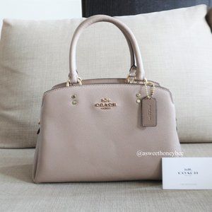 *NEW* COACH MINI LILLIE SATCHEL - TAUPE